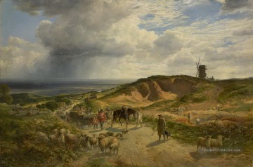 Le Weald de Kent Samuel Bough paysage Peinture à l'huile